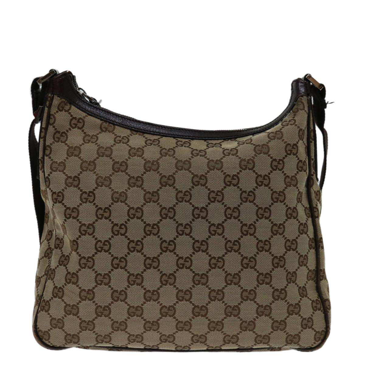 Gucci Gg Canvas Brown Canvas Shoulder Bag