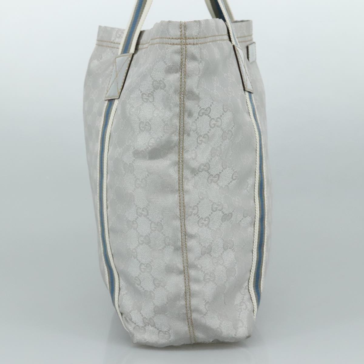 Gucci Gg Canvas Grey Canvas Tote Bag