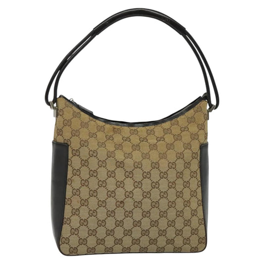Gucci Gg Canvas Beige Canvas Handbag