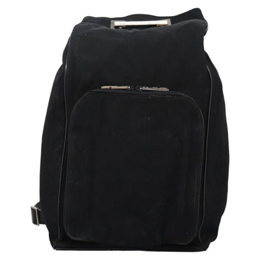 Gucci Black Canvas Shoulder Bag