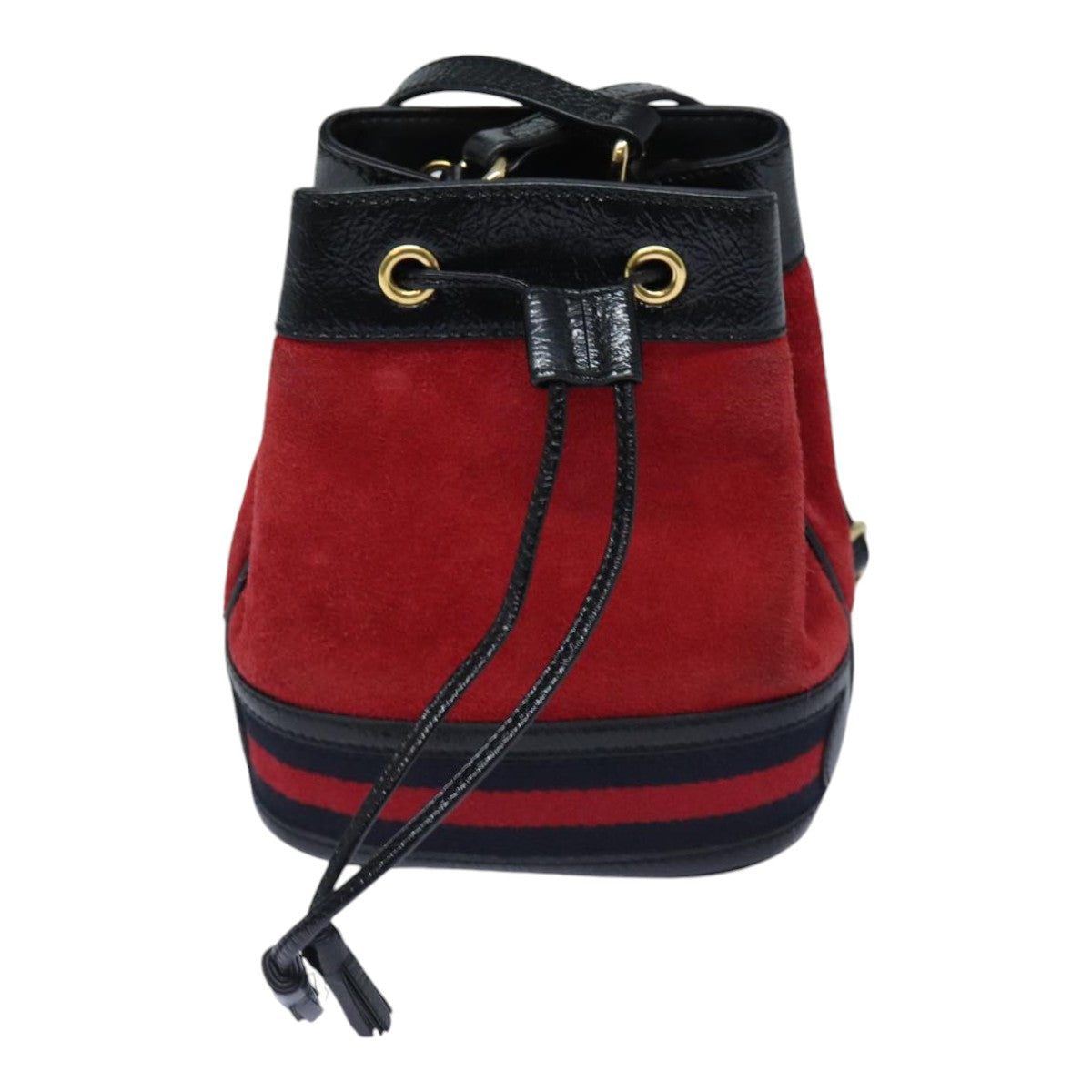 Gucci Ophidia Red Suede Shoulder Bag