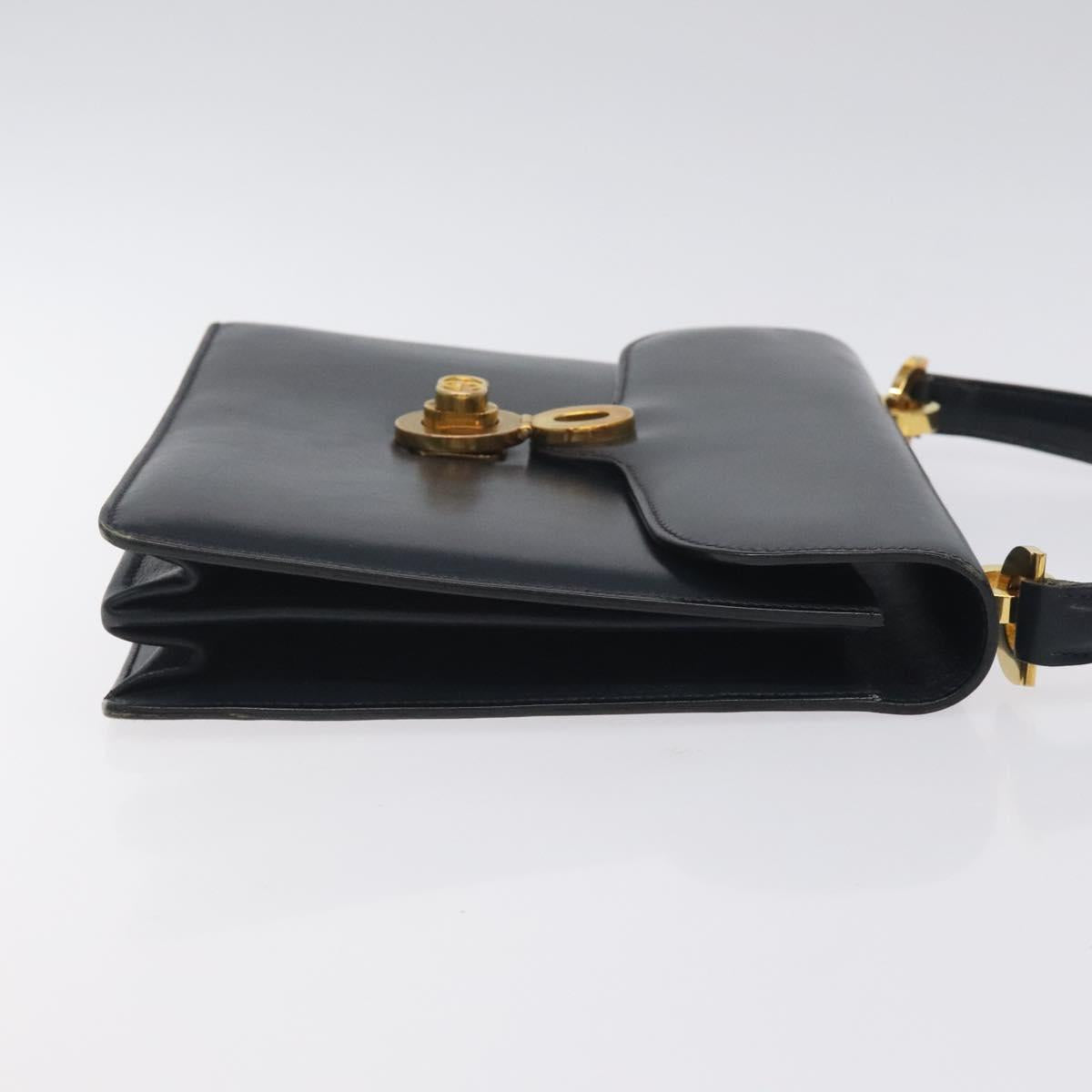 Gucci Broadway Navy Leather Handbag