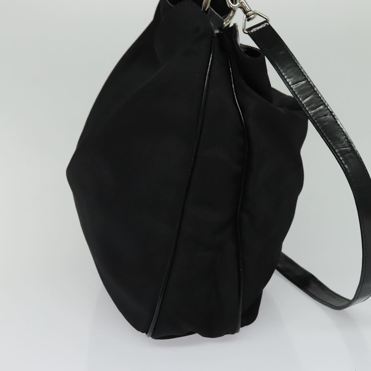 Gucci Bamboo Black Synthetic Tote Bag