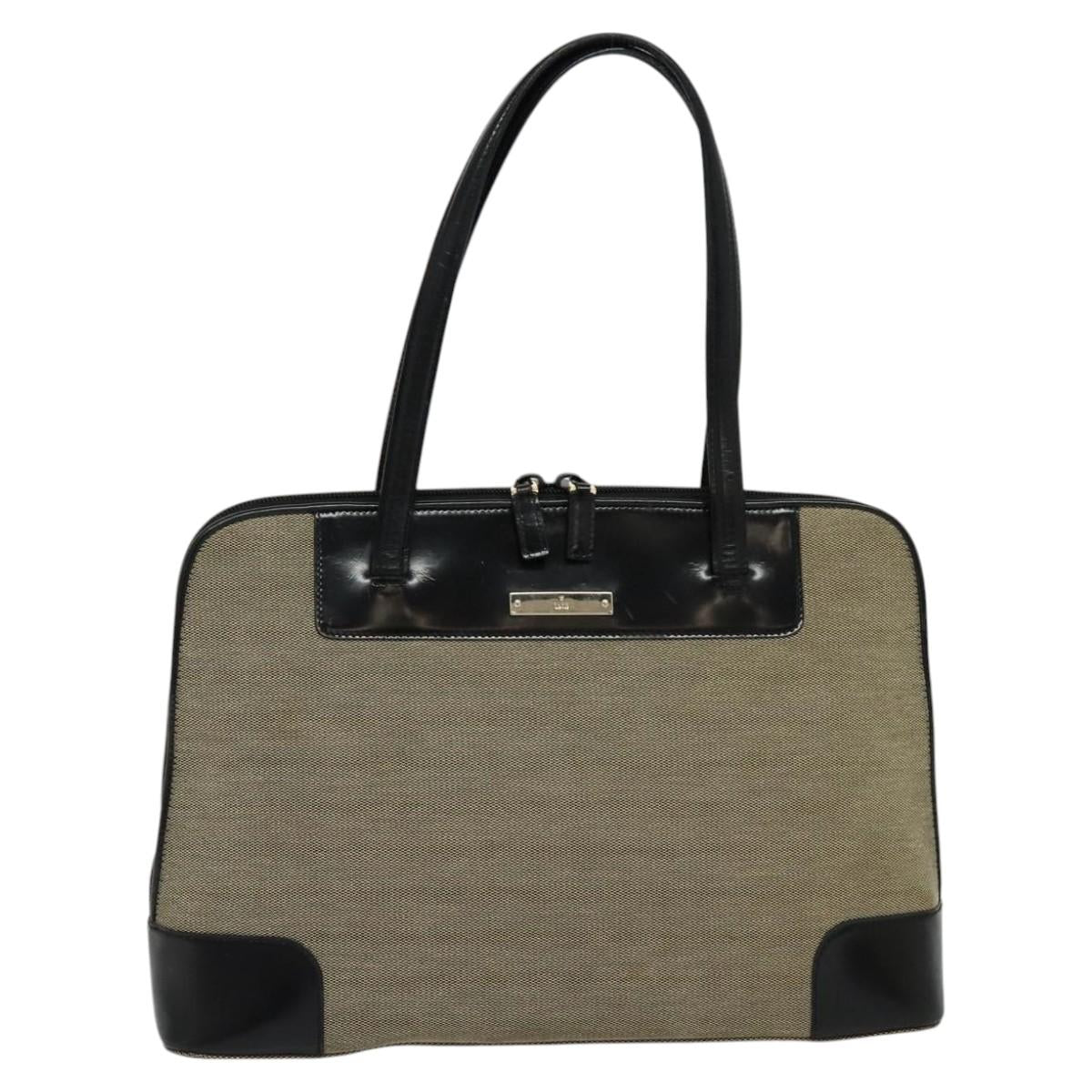 Gucci Grey Canvas Tote Bag