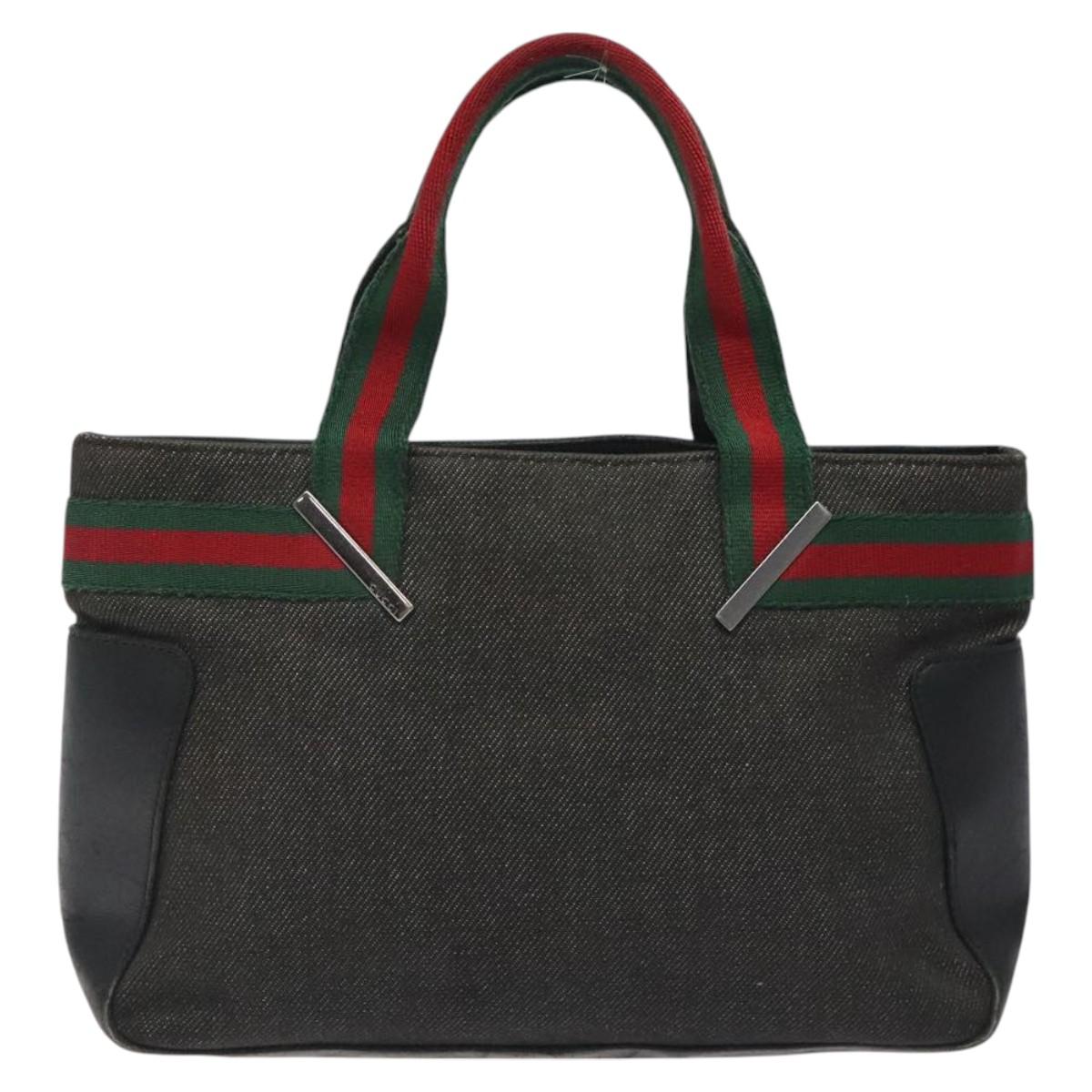 Gucci Ophidia Black Canvas Handbag