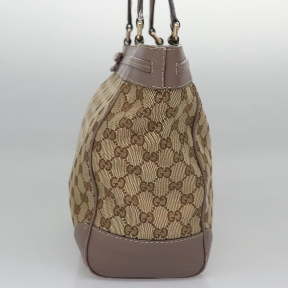 Gucci Gg Canvas Beige Canvas Tote Bag