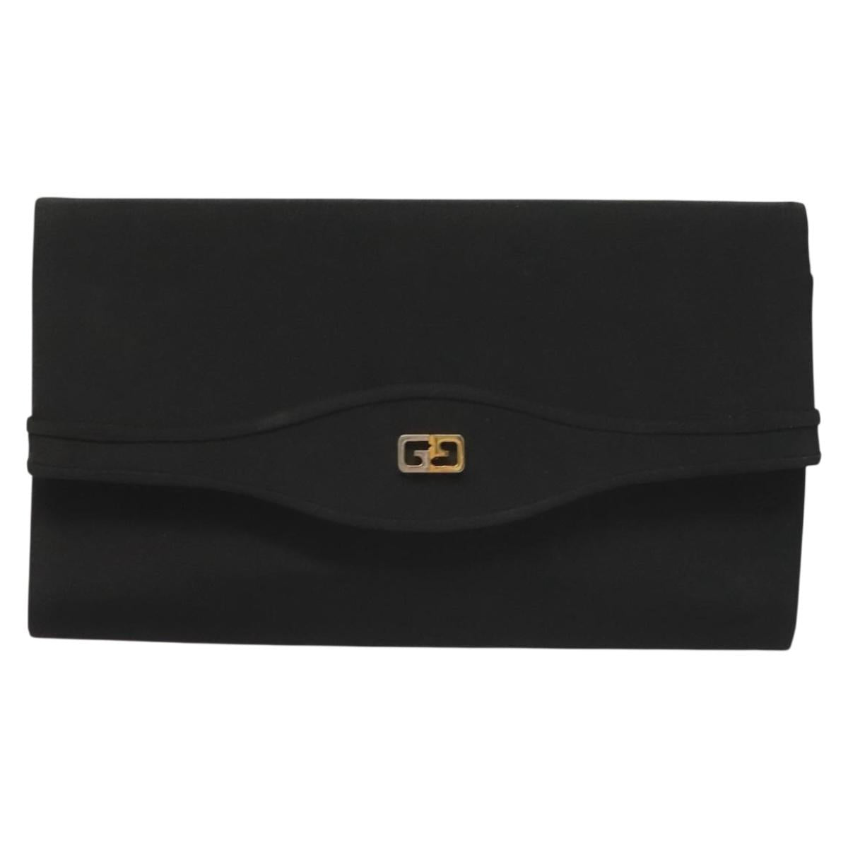 Gucci Black Nylon Clutch Bag