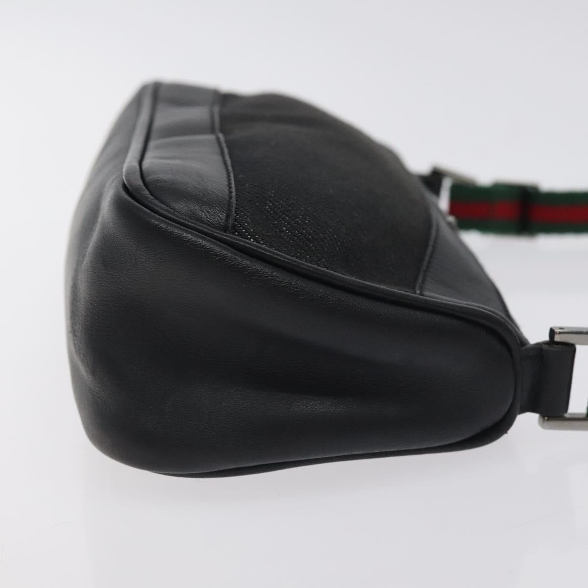 Gucci Web Black Denim - Jeans Clutch Bag