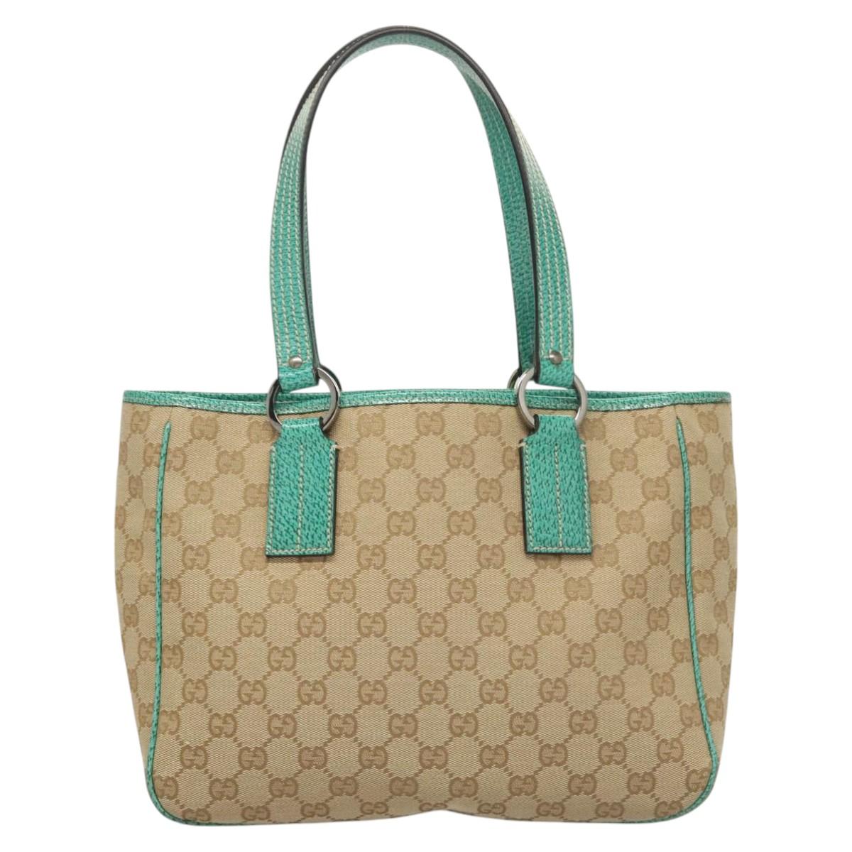 Gucci Gg Canvas Beige Canvas Tote Bag