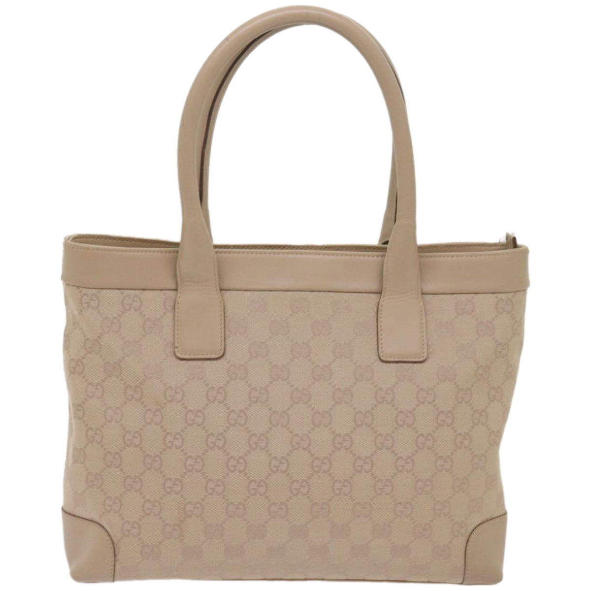 Gucci Gg Canvas Beige Canvas Tote Bag