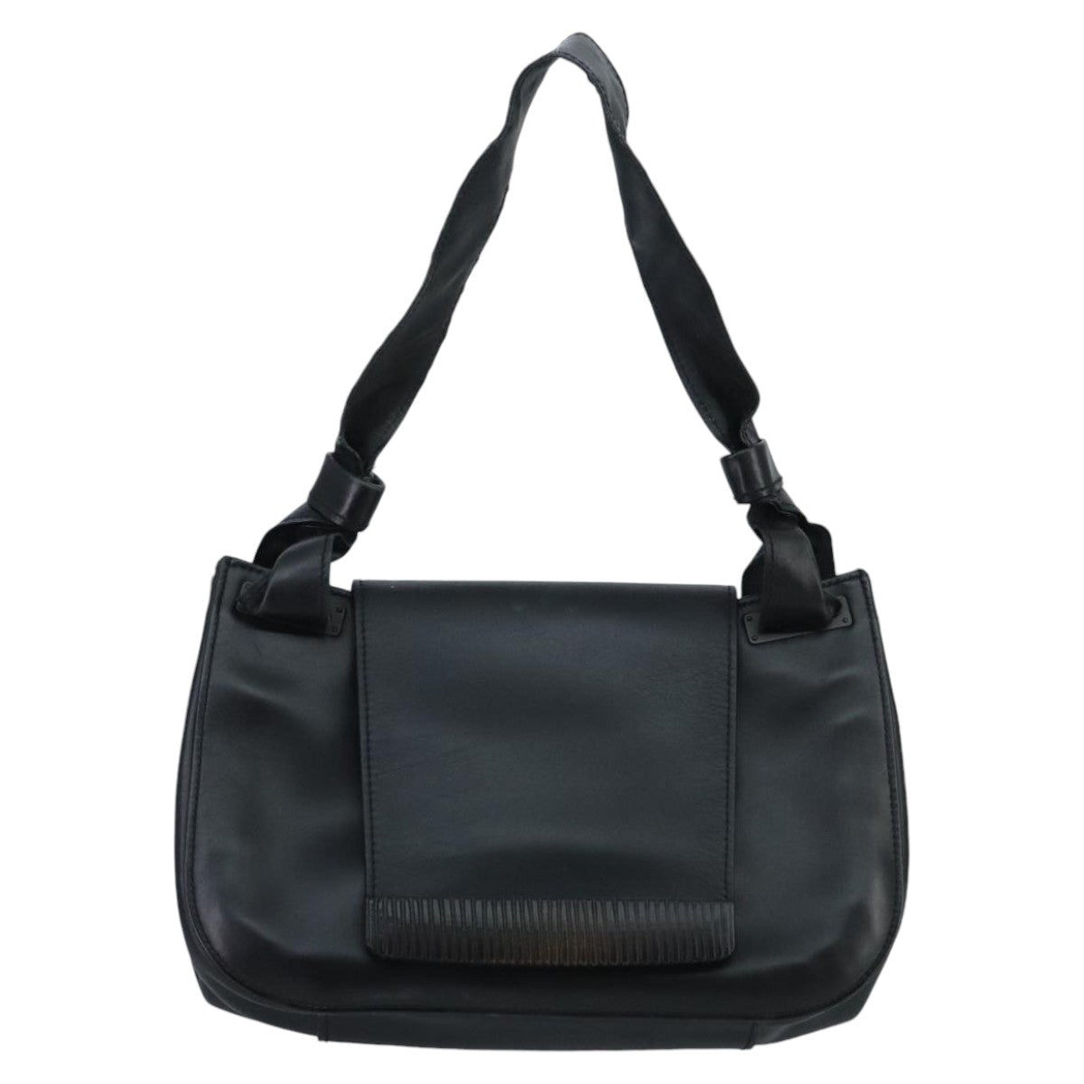 Gucci Black Leather Shoulder Bag