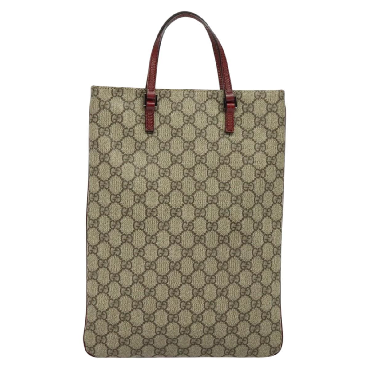 Gucci Gg Canvas Beige Canvas Tote Bag