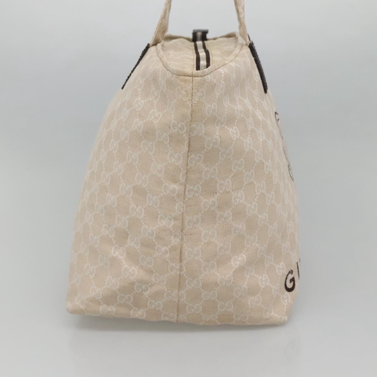 Gucci Gg Canvas Beige Canvas Tote Bag