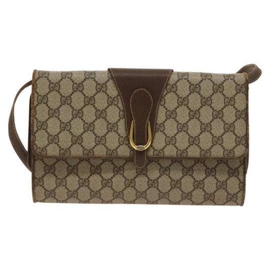 Gucci Gg Canvas Beige Canvas Shoulder Bag