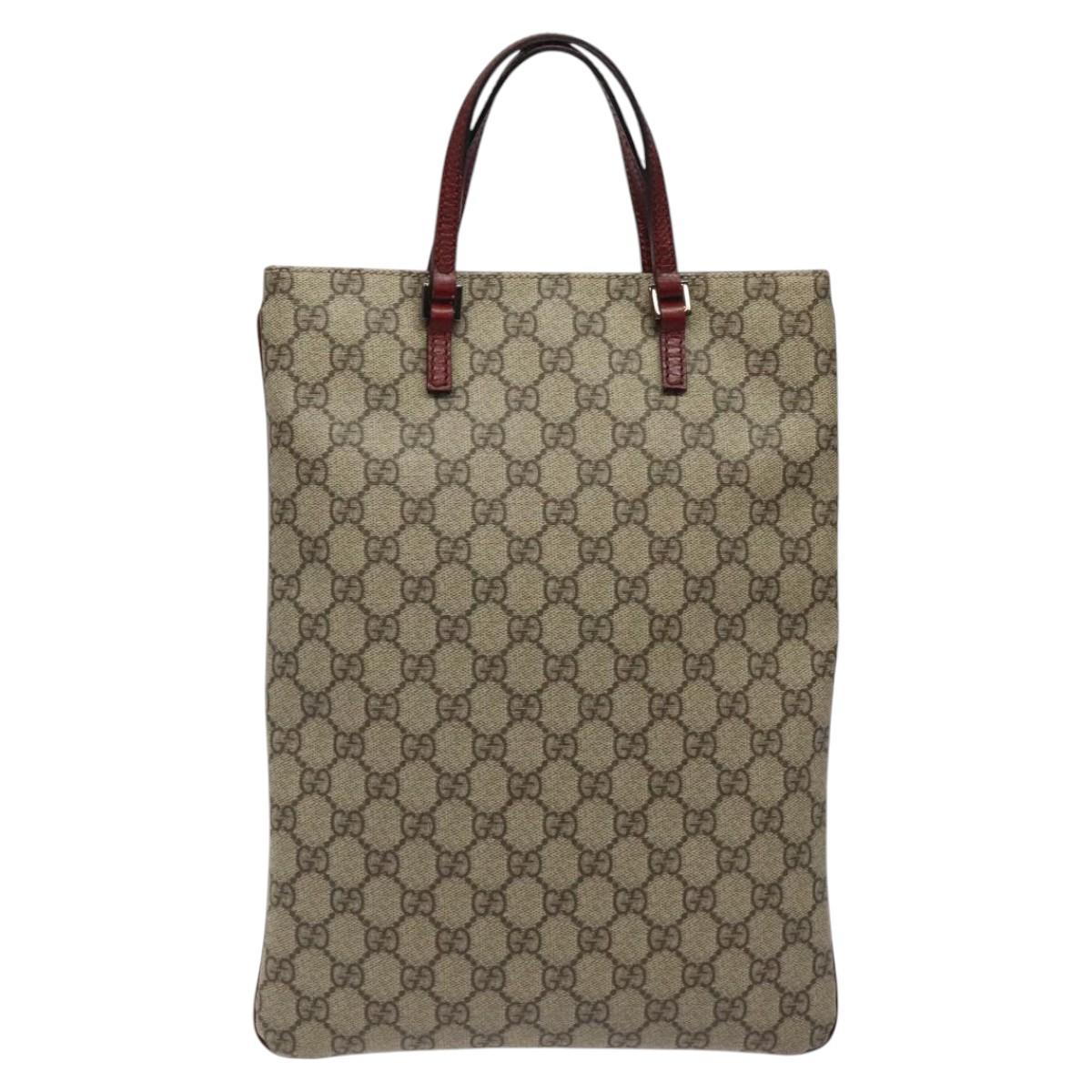 Gucci Gg Canvas Beige Canvas Tote Bag