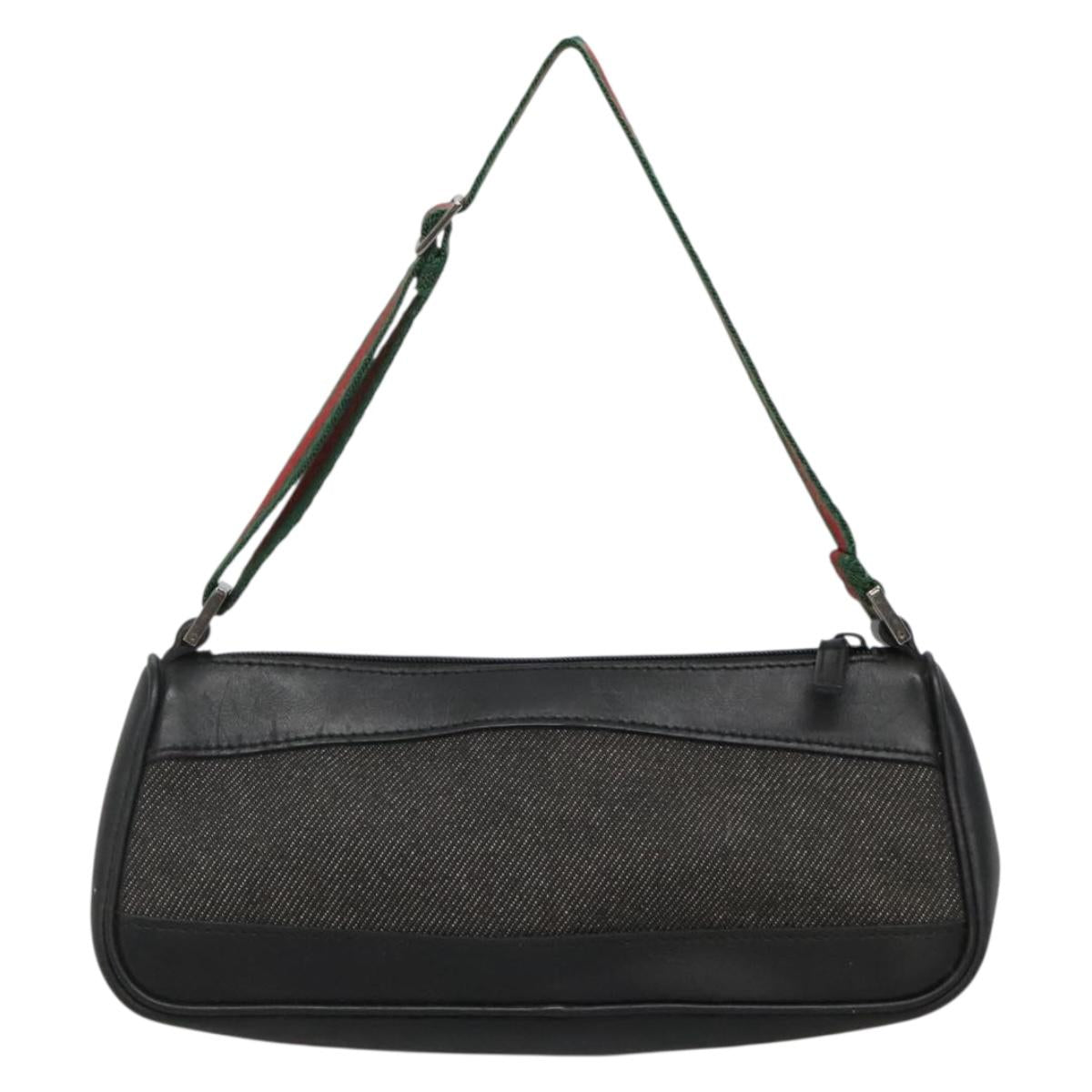 Gucci Sherry Black Denim - Jeans Clutch Bag
