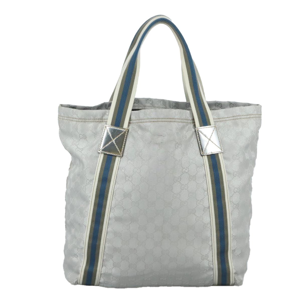 Gucci Gg Canvas Grey Canvas Tote Bag