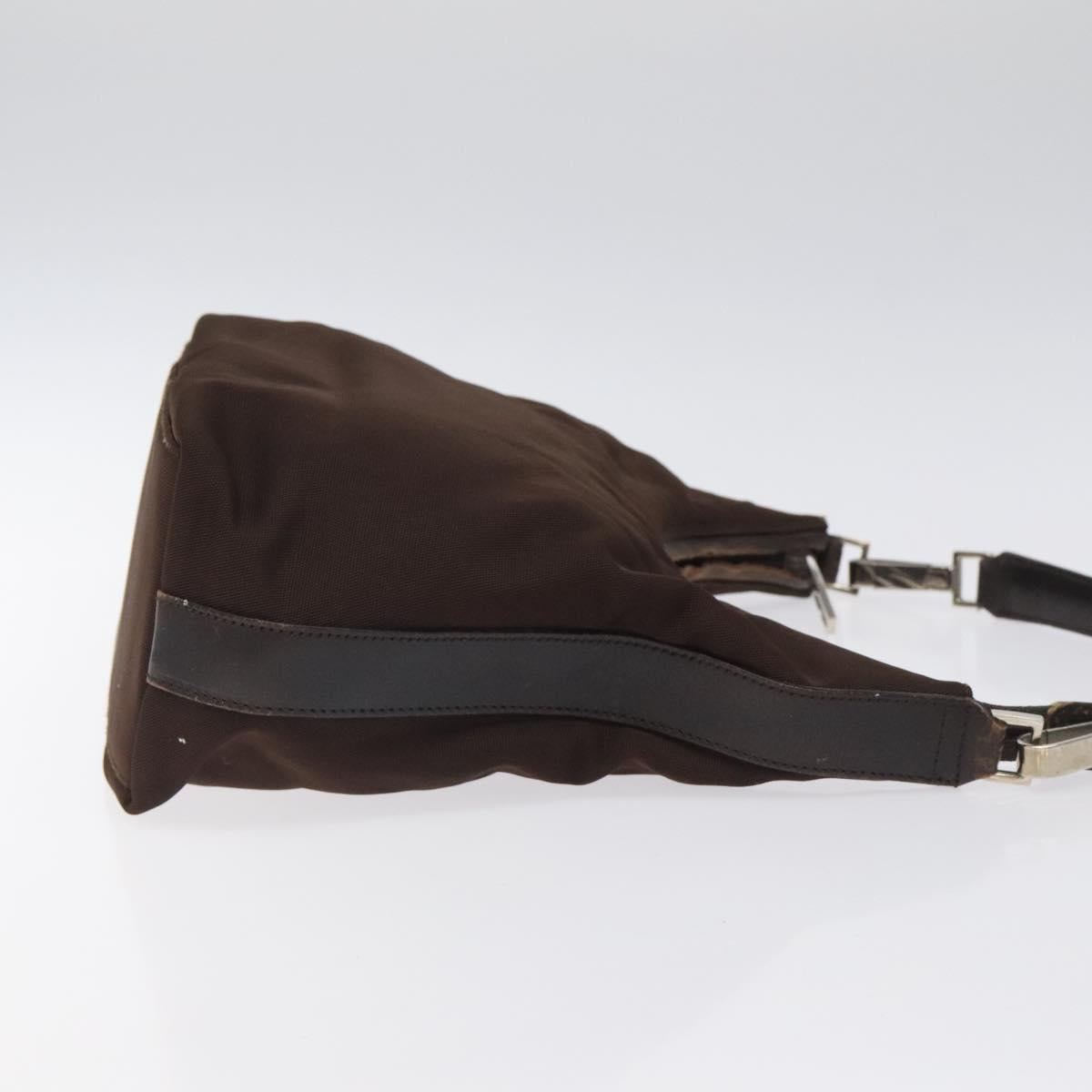 Gucci Hobo Brown Canvas Shoulder Bag