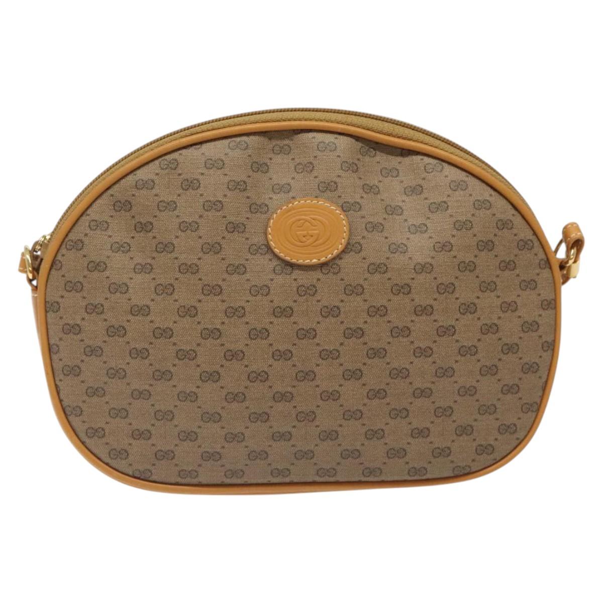 Gucci Gg Canvas Beige Canvas Shoulder Bag