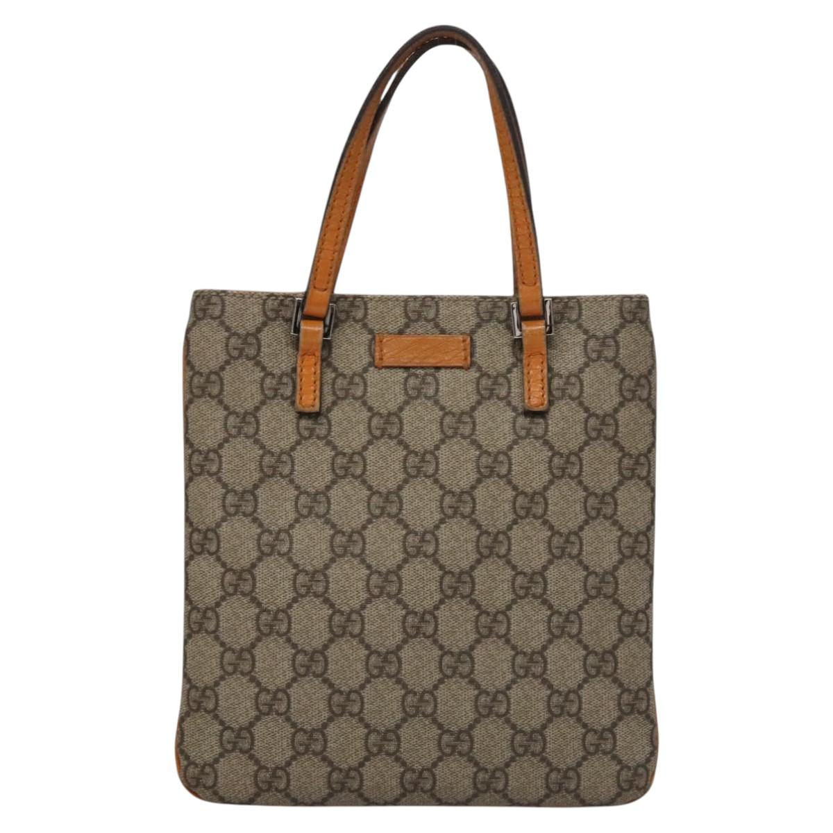Gucci Gg Canvas Beige Canvas Tote Bag