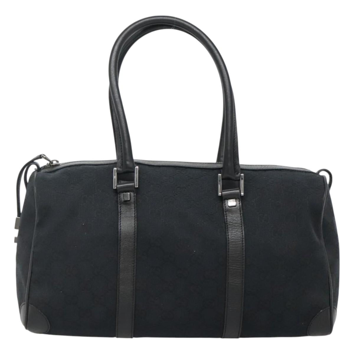 Gucci Gg Canvas Black Canvas Handbag