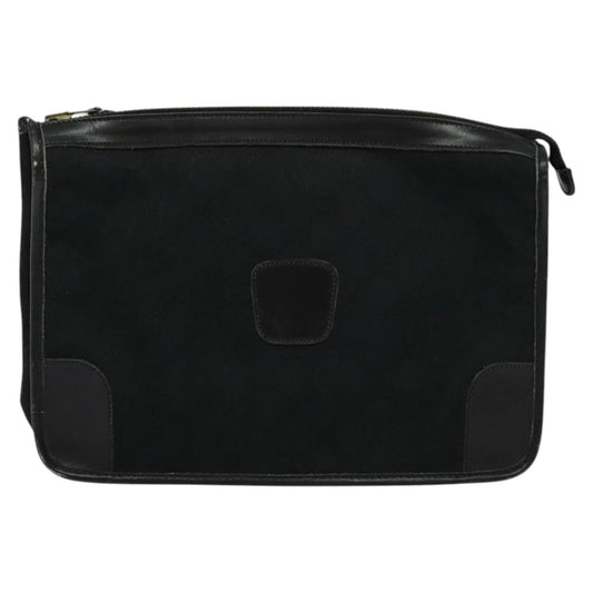 Gucci Black Canvas Clutch Bag