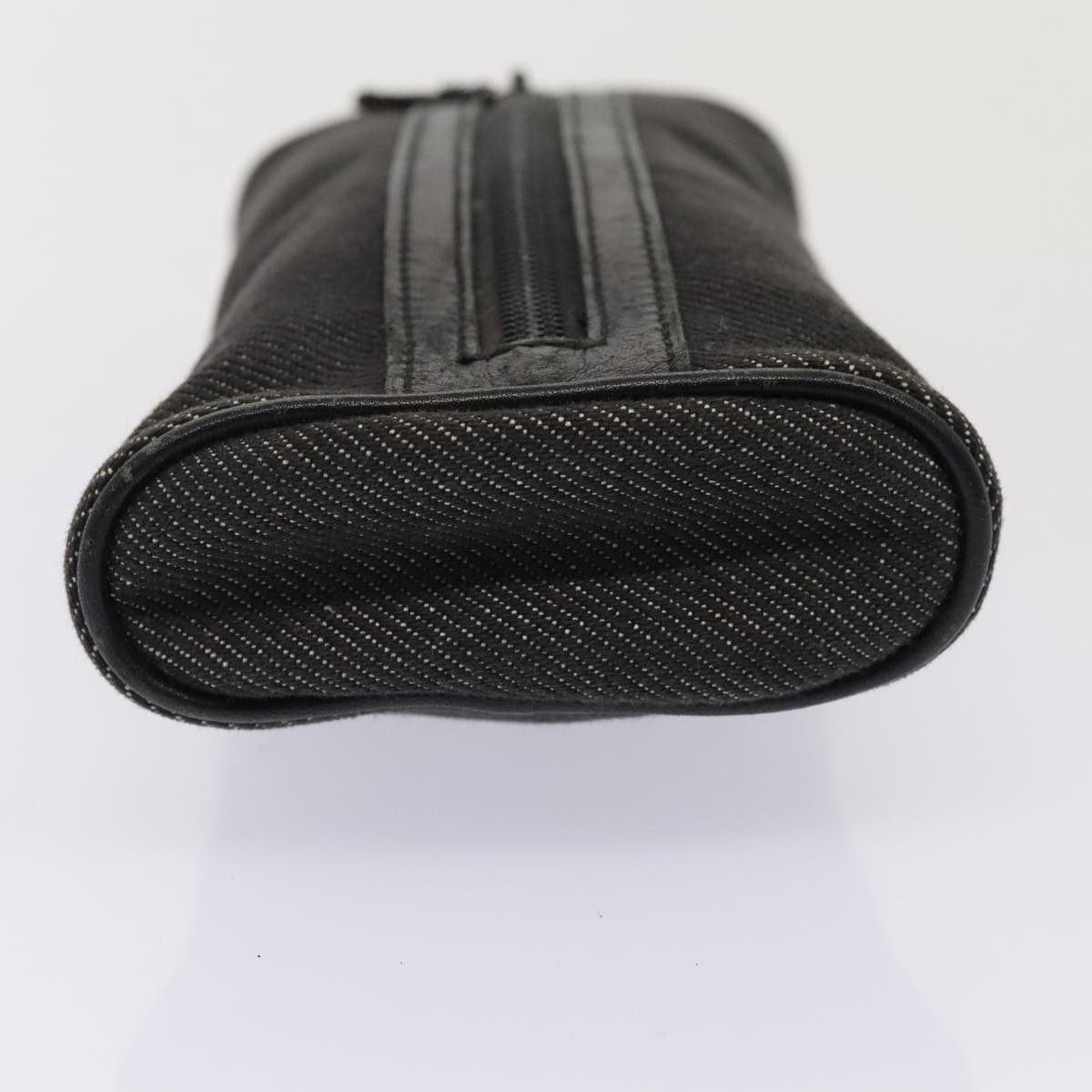 Gucci Gg Canvas Black Canvas Clutch Bag