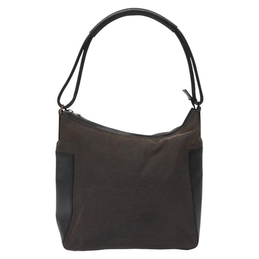 Gucci Brown Canvas Shoulder Bag