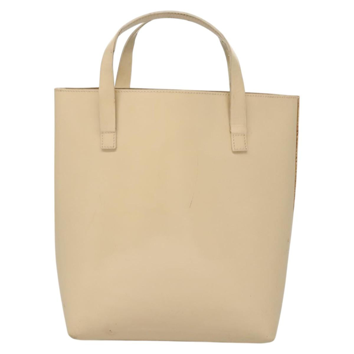 Gucci Beige Patent Leather Handbag