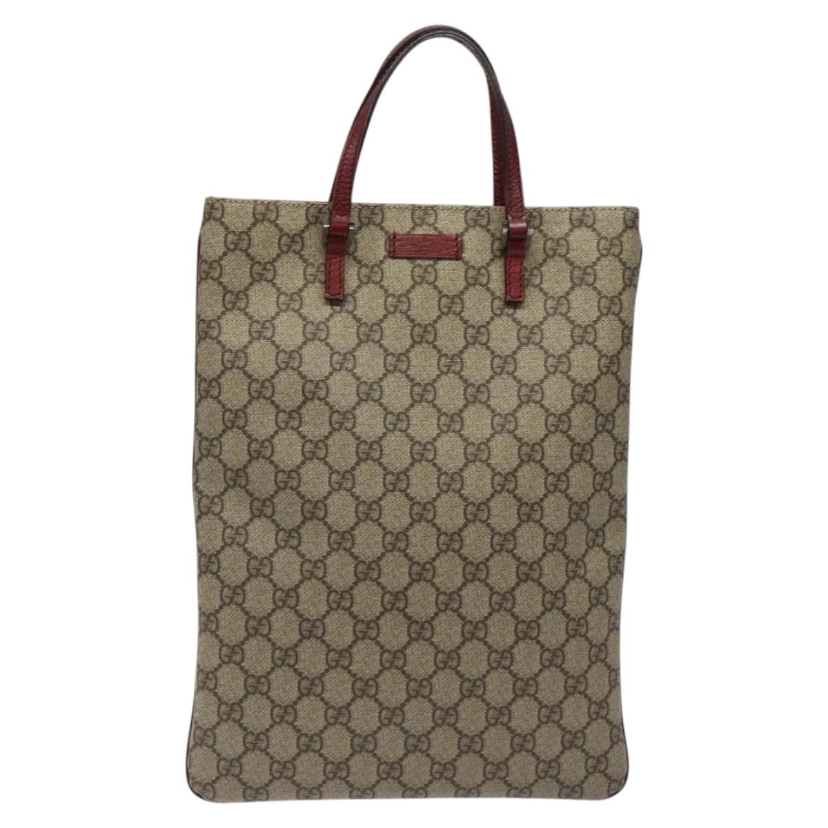 Gucci Gg Canvas Beige Canvas Tote Bag