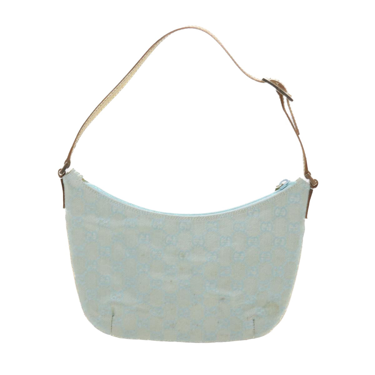 Gucci Gg Canvas Blue Canvas Clutch Bag