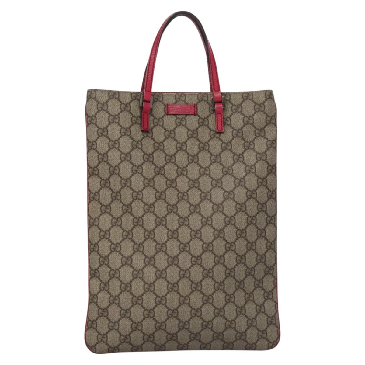 Gucci Gg Canvas Beige Canvas Tote Bag