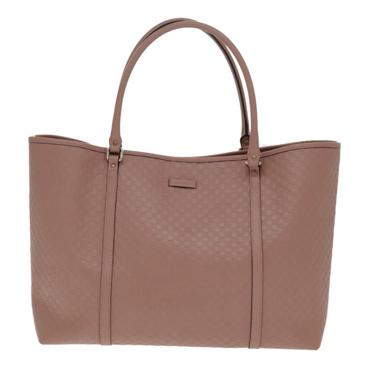 Gucci Micro Guccissima Pink Leather Tote Bag