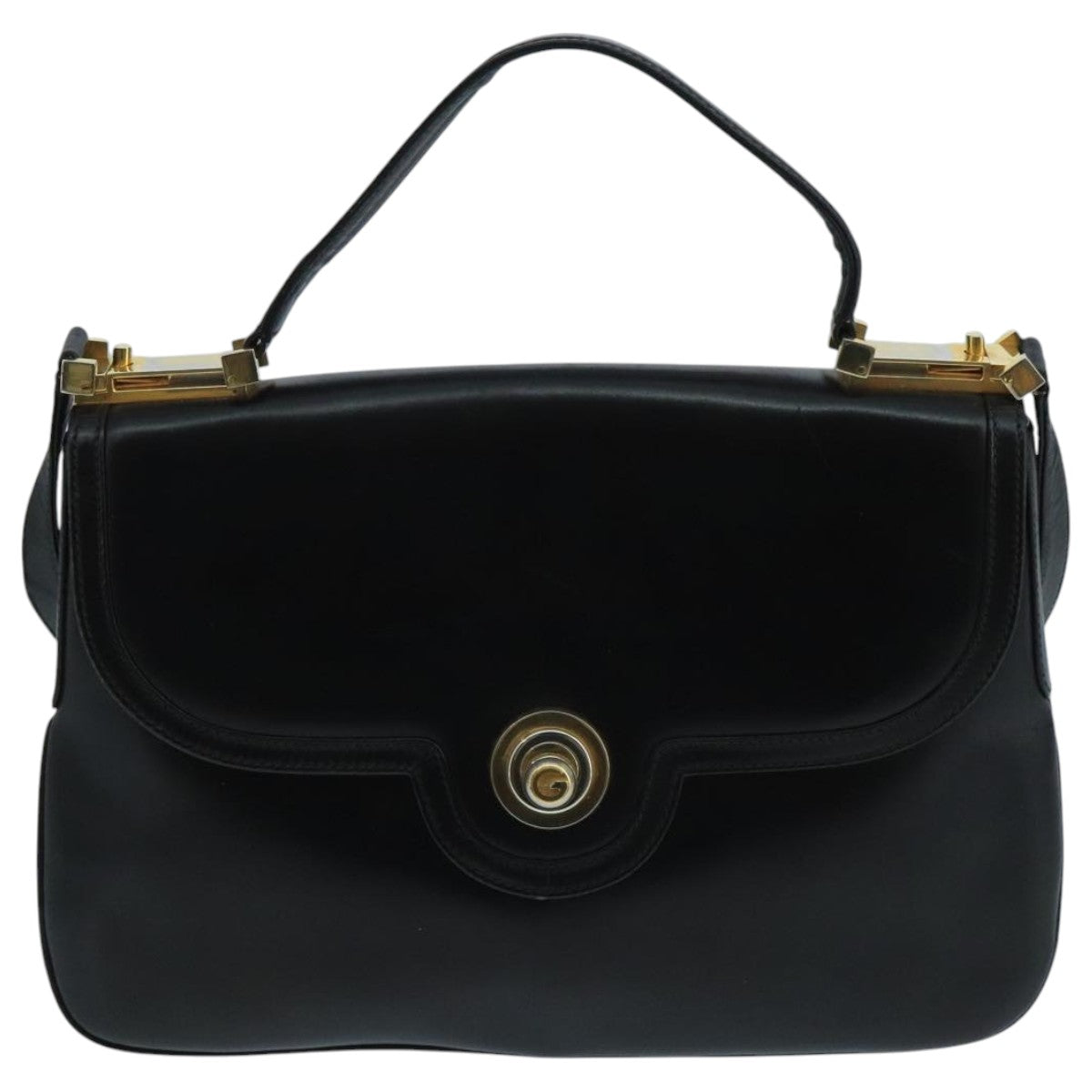 Gucci Black Leather Shoulder Bag