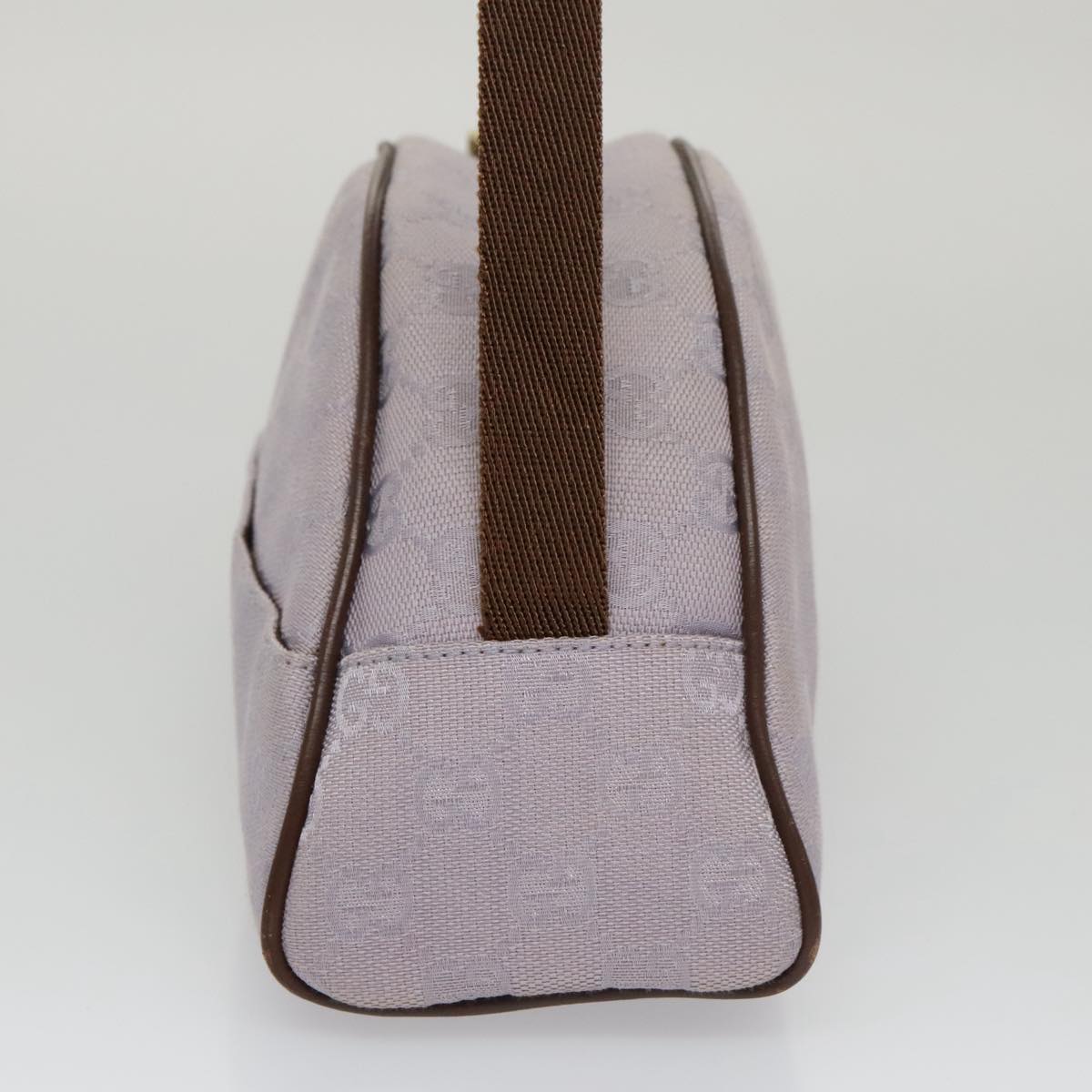 Gucci Gg Canvas Purple Canvas Shoulder Bag