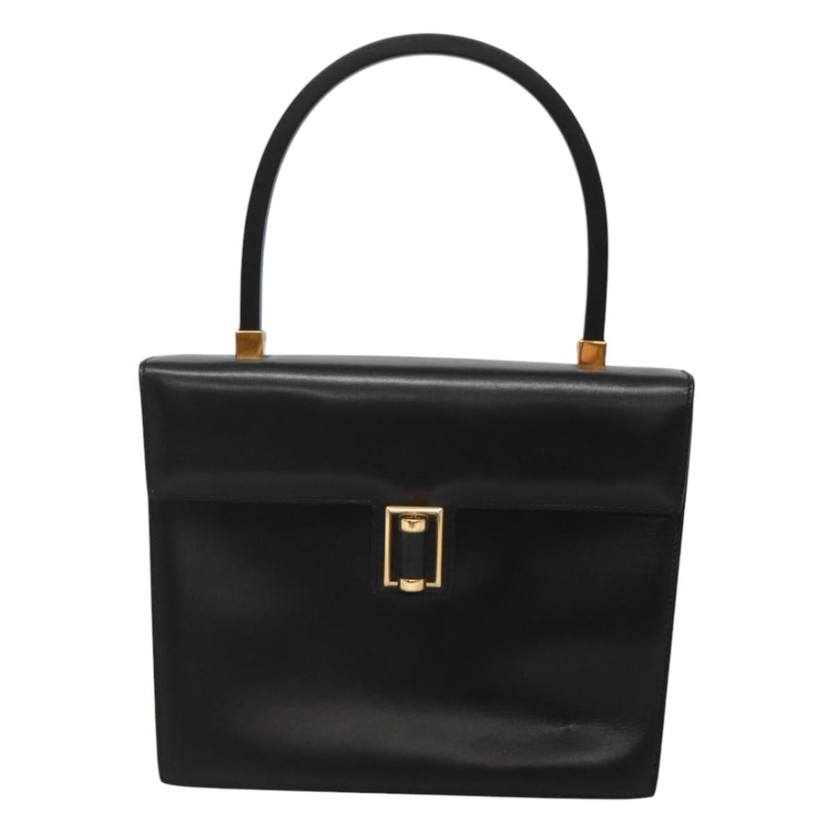 Gucci Black Leather Handbag