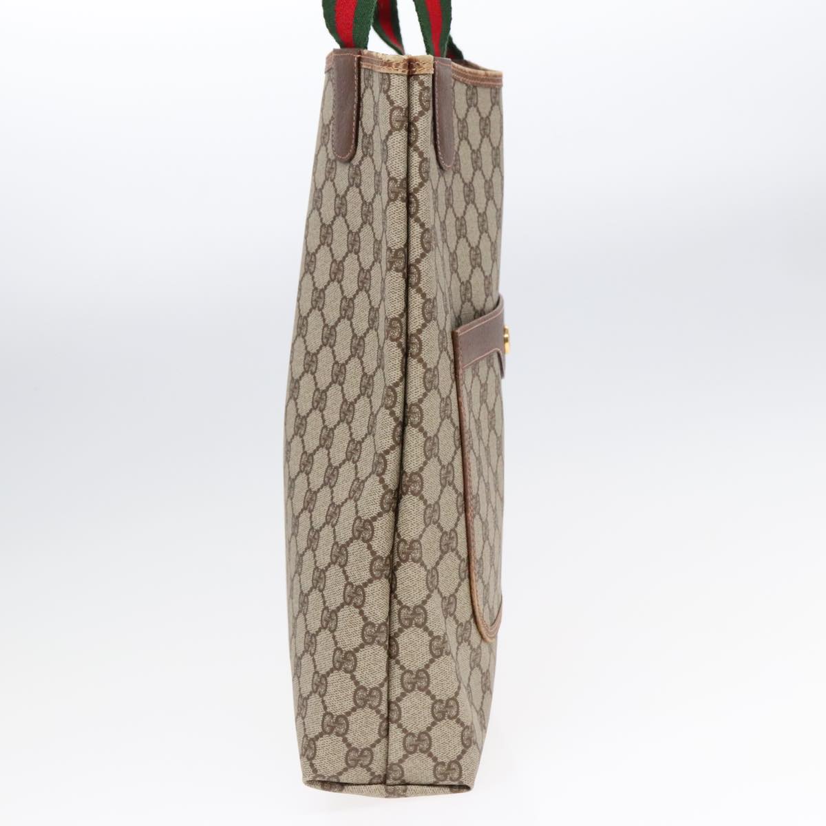 Gucci Ophidia Beige Canvas Tote Bag