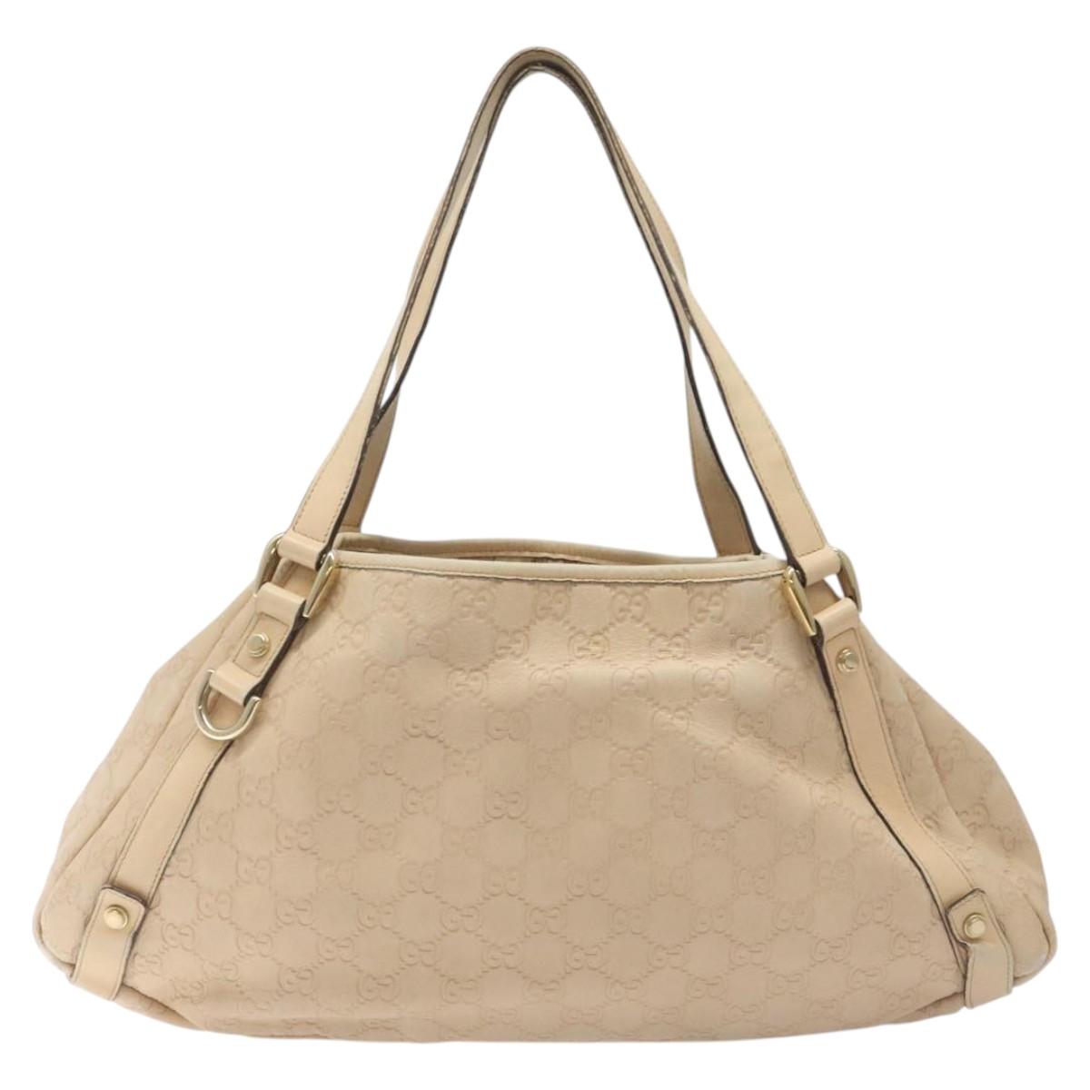 Gucci Gg Canvas Beige Canvas Tote Bag