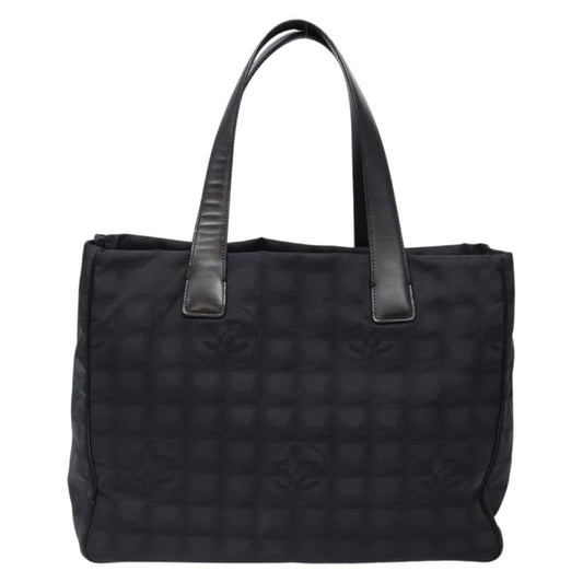Chanel Travel Line Black Nylon Tote Bag