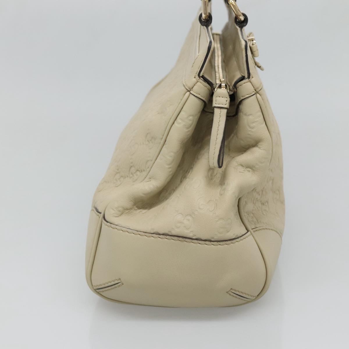Gucci Mayfair Beige Leather Tote Bag