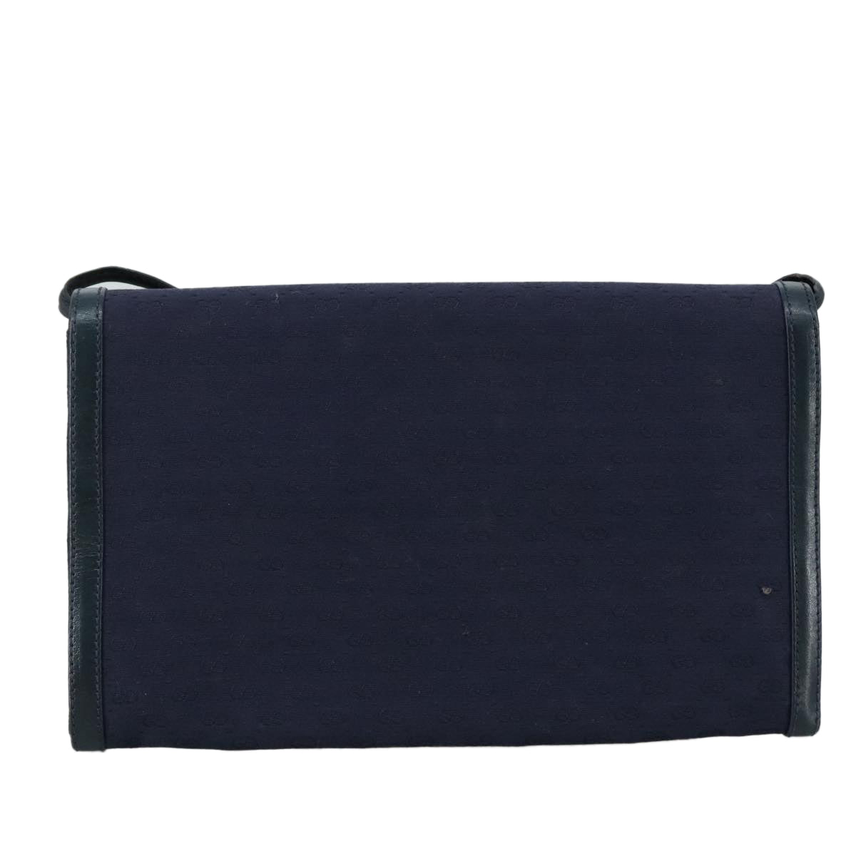 Gucci Gg Canvas Navy Canvas Shoulder Bag