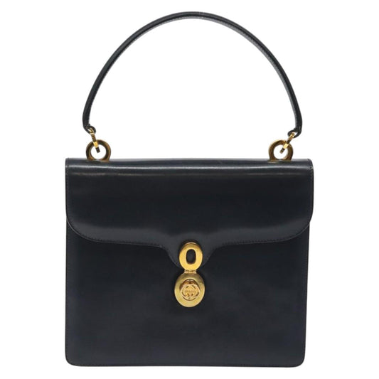 Gucci Broadway Navy Leather Handbag