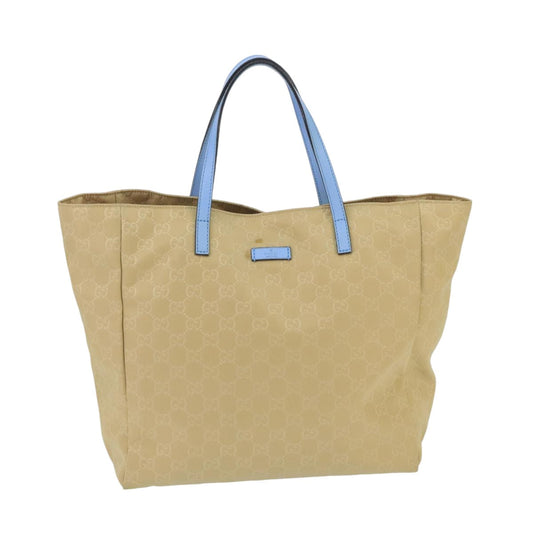 Gucci Beige Canvas Tote Bag