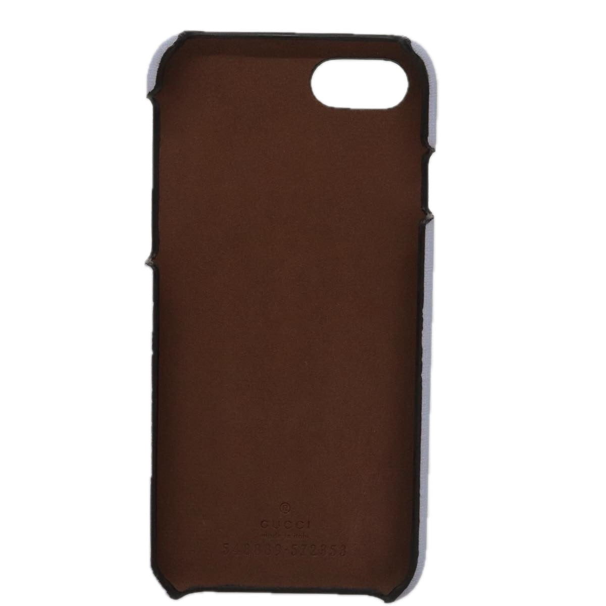 Gucci Purple Leather Phone Jewelry