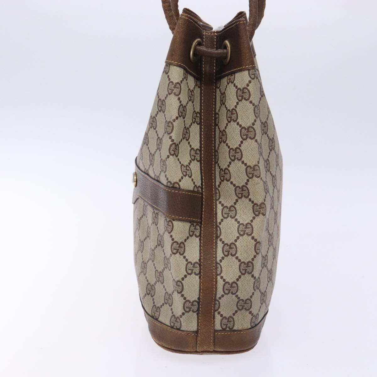 Gucci Gg Canvas Beige Canvas Shoulder Bag