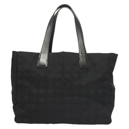 Chanel Travel Line Black Nylon Tote Bag