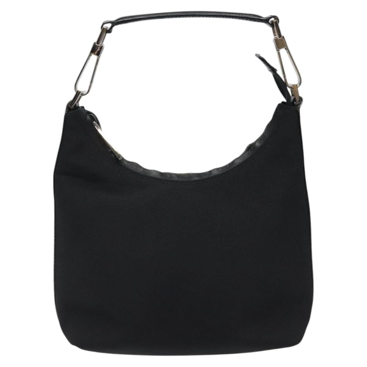 Gucci Hobo Black Nylon Handbag