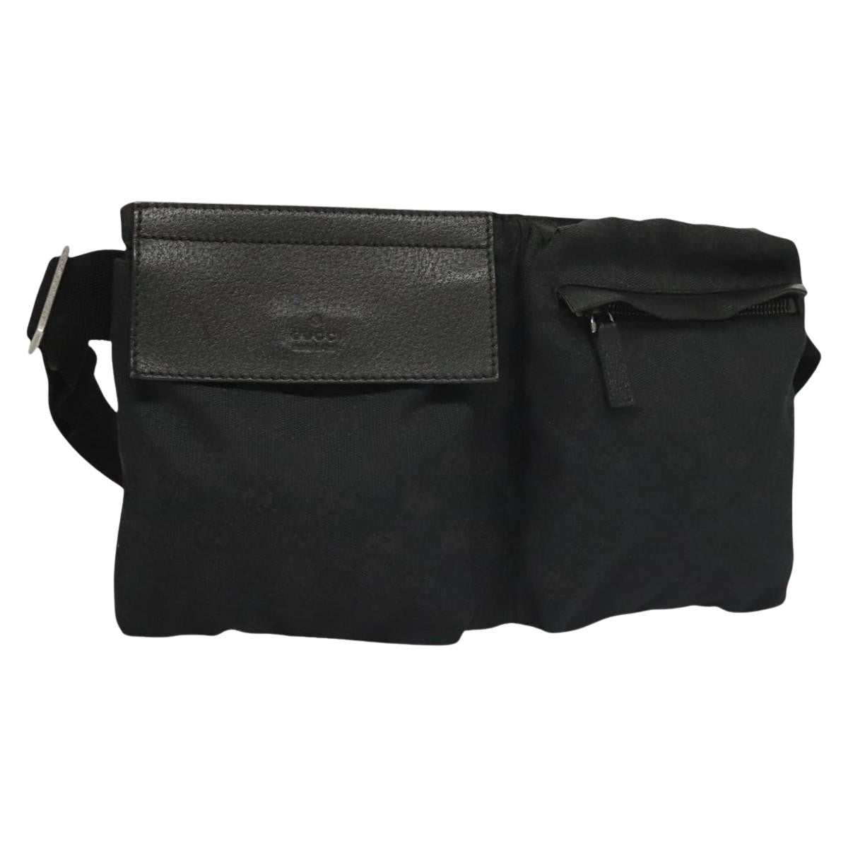 Gucci Gg Canvas Black Canvas Shoulder Bag