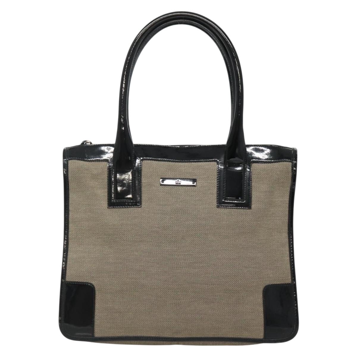 Gucci Beige Canvas Handbag