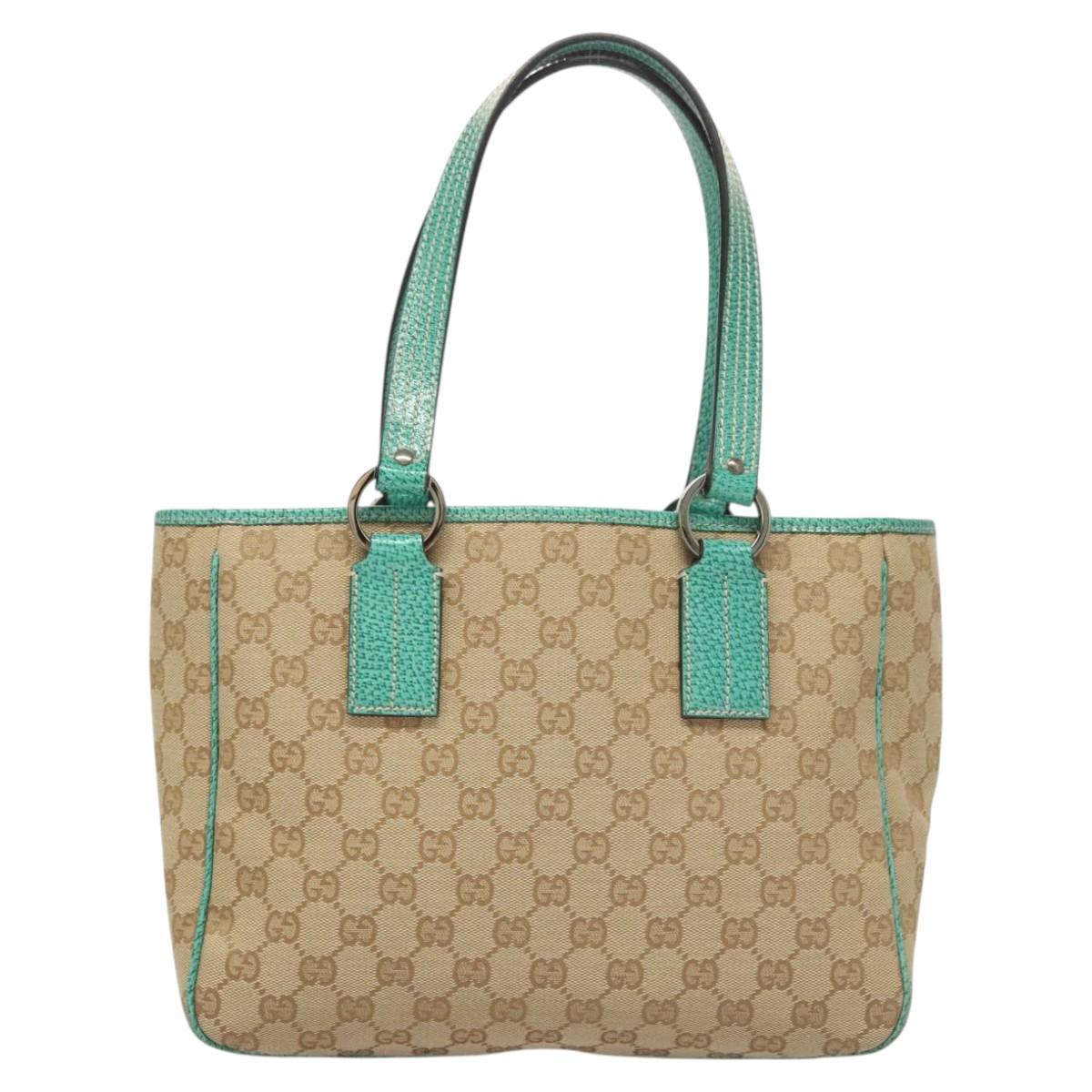 Gucci Gg Canvas Beige Canvas Tote Bag